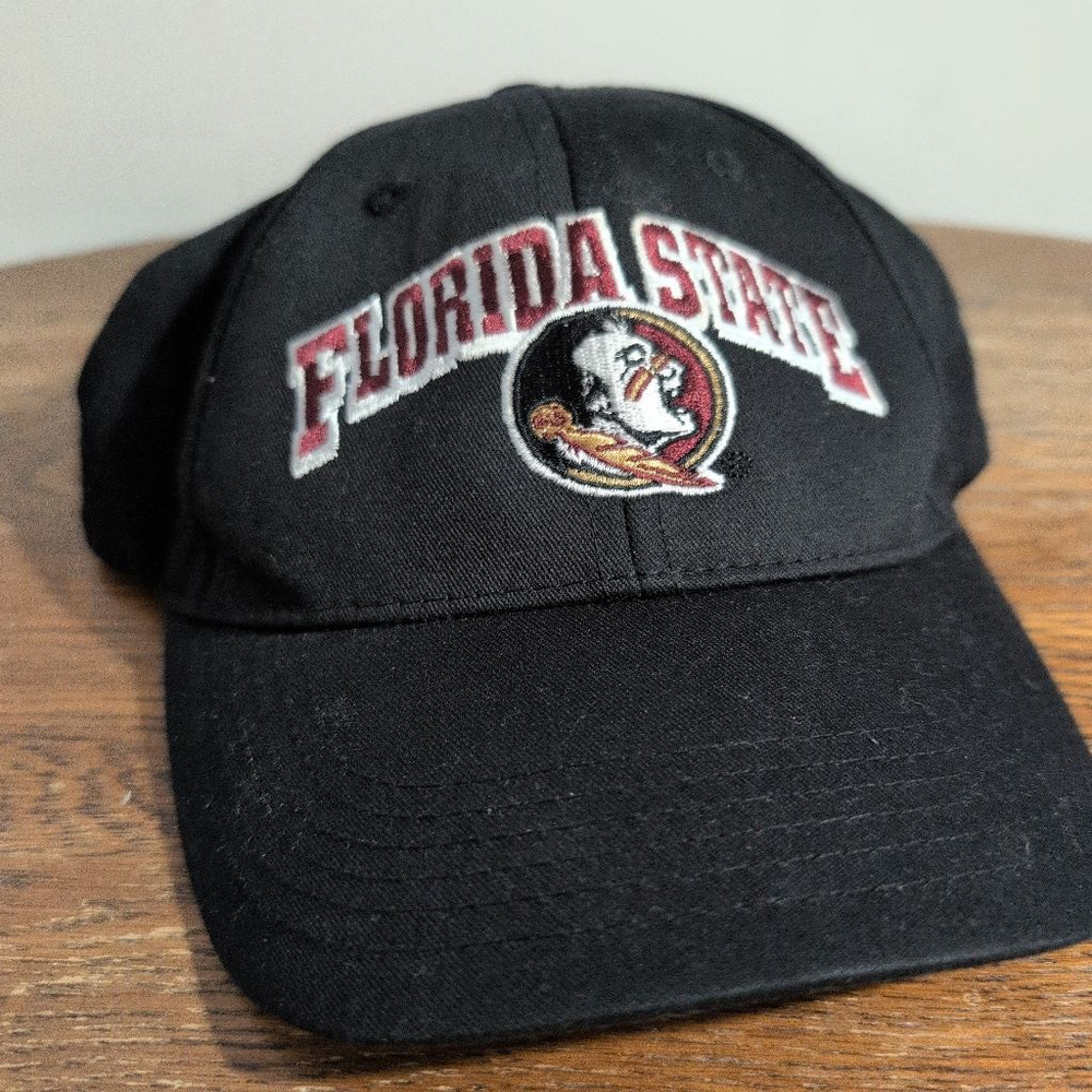 Men's Black Florida State Baseball Cap One Size
